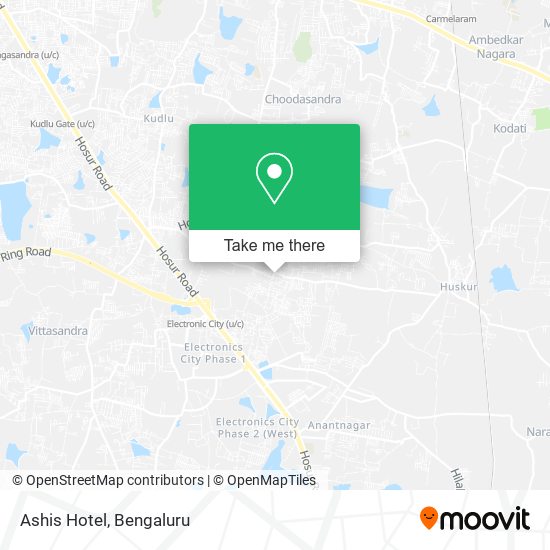 Ashis Hotel map