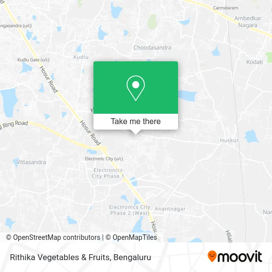 Rithika Vegetables & Fruits map