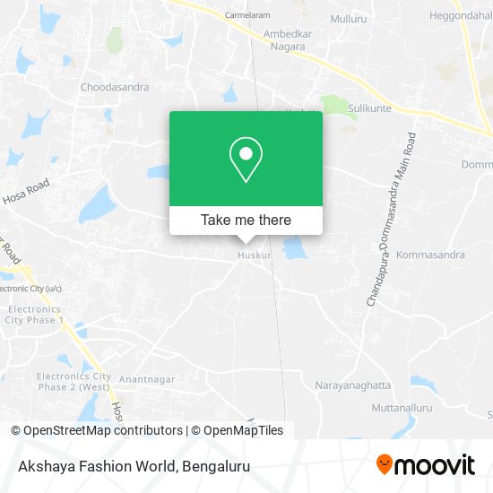 Akshaya Fashion World map