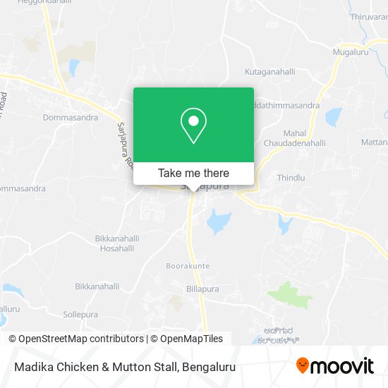 Madika Chicken & Mutton Stall map