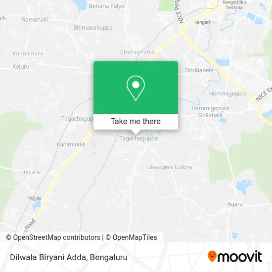 Dilwala Biryani Adda map