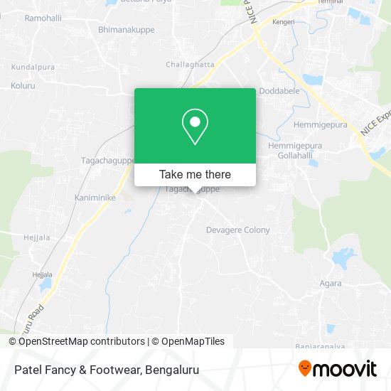 Patel Fancy & Footwear map
