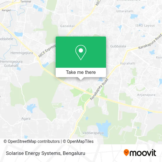 Solarise Energy Systems map