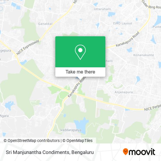 Sri Manjunantha Condiments map