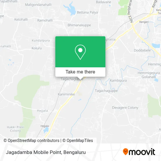 Jagadamba Mobile Point map