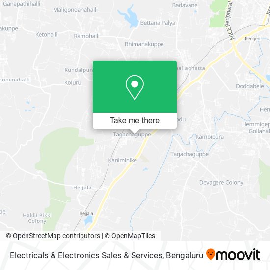 Electricals & Electronics Sales & Services map
