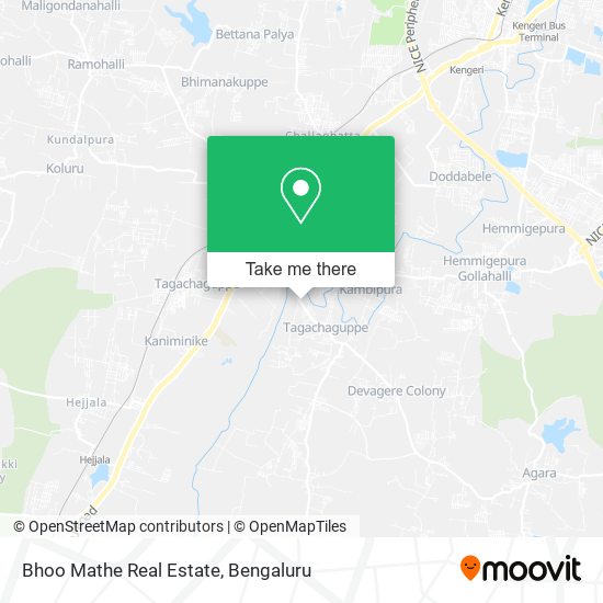 Bhoo Mathe Real Estate map