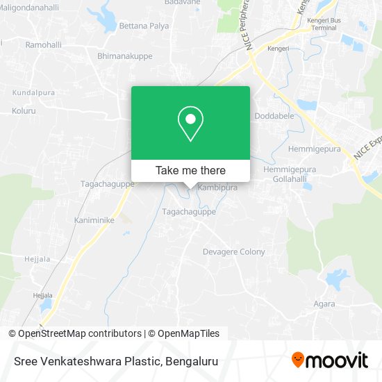 Sree Venkateshwara Plastic map