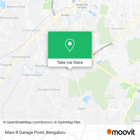 Mani R Garage Point map