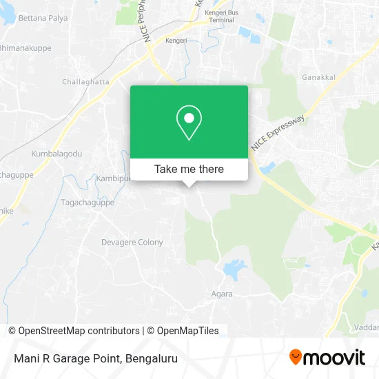 Mani R Garage Point map