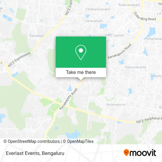 Everlast Events map
