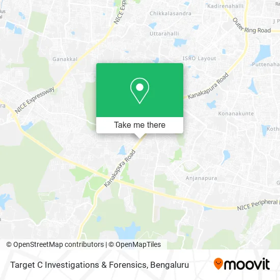 Target C Investigations & Forensics map