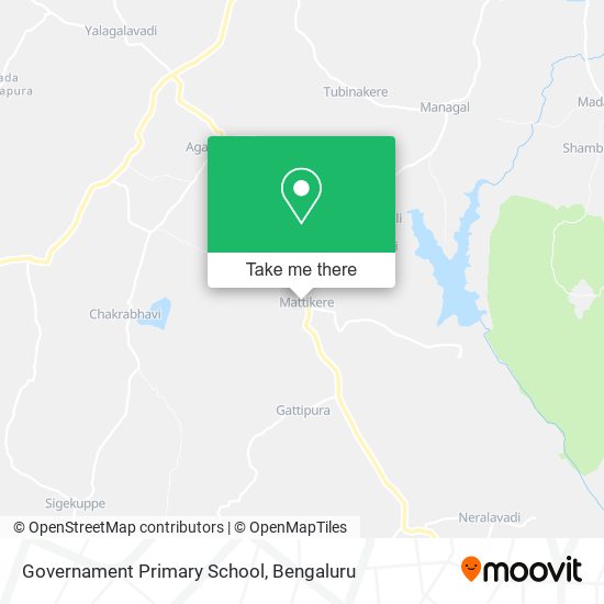Governament Primary School map