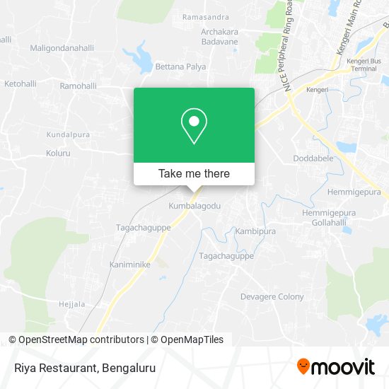 Riya Restaurant map