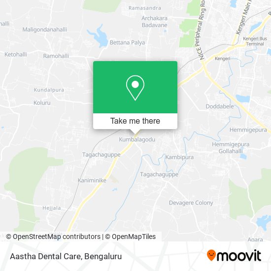 Aastha Dental Care map