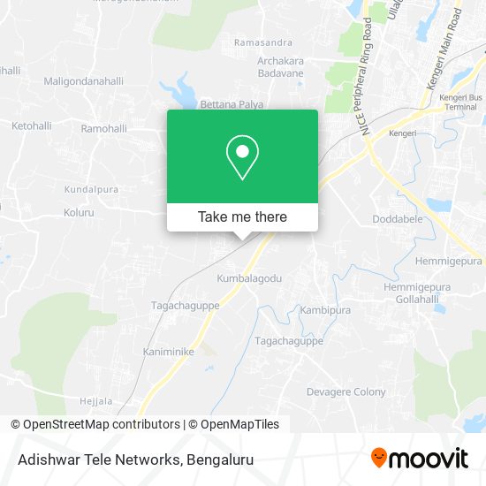Adishwar Tele Networks map
