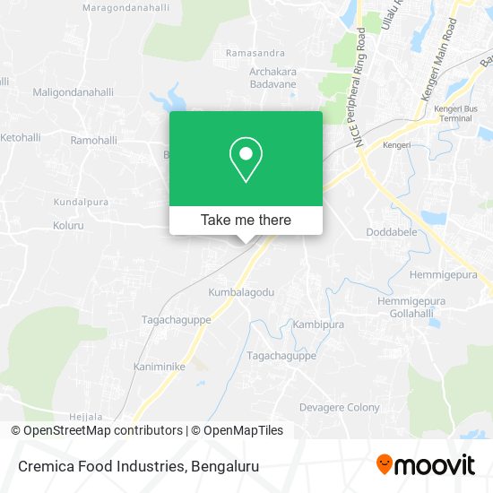 Cremica Food Industries map