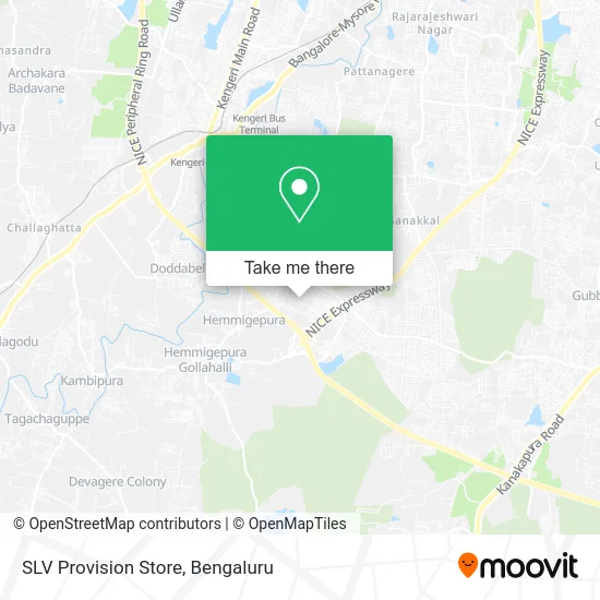 SLV Provision Store map