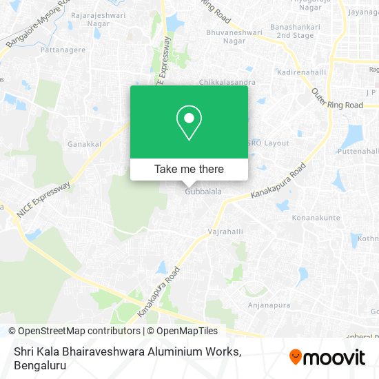 Shri Kala Bhairaveshwara Aluminium Works map