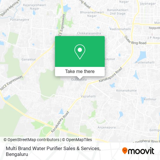 Multi Brand Water Purifier Sales & Services map