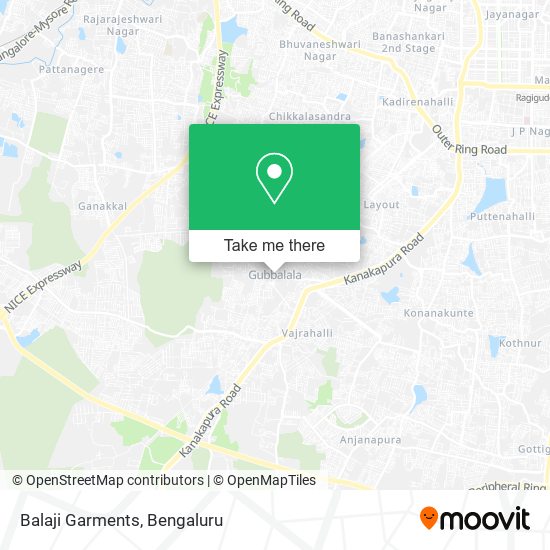 Balaji Garments map