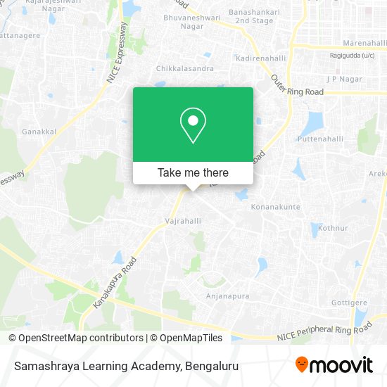 Samashraya Learning Academy map