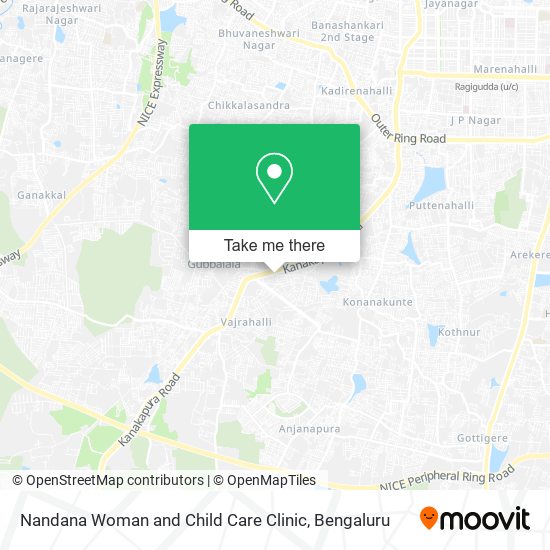 Nandana Woman and Child Care Clinic map