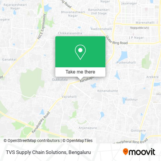 TVS Supply Chain Solutions map