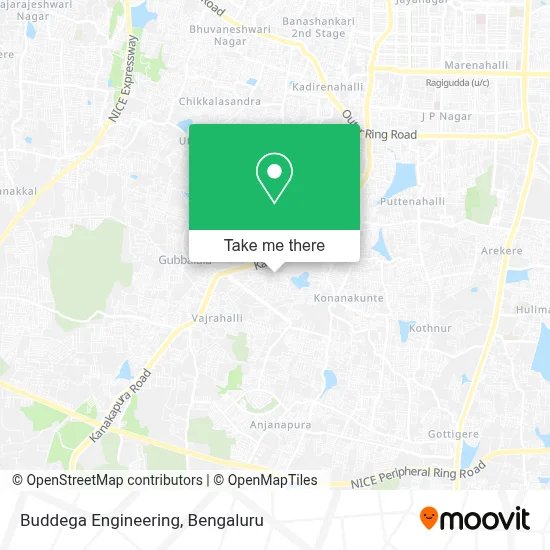 Buddega Engineering map