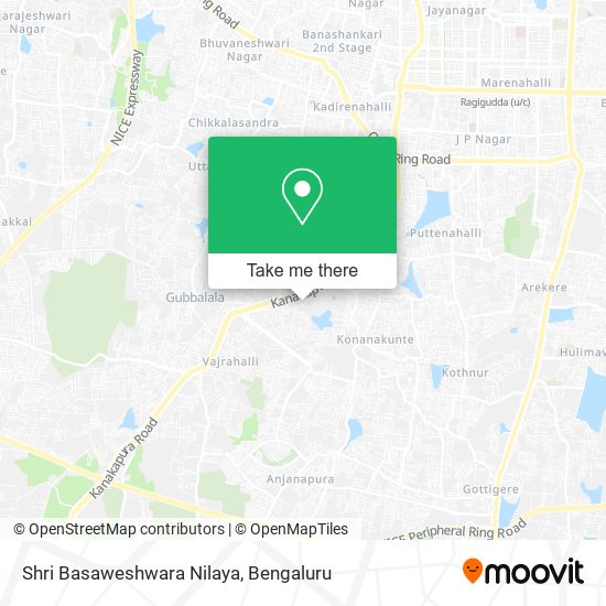 Shri Basaweshwara Nilaya map