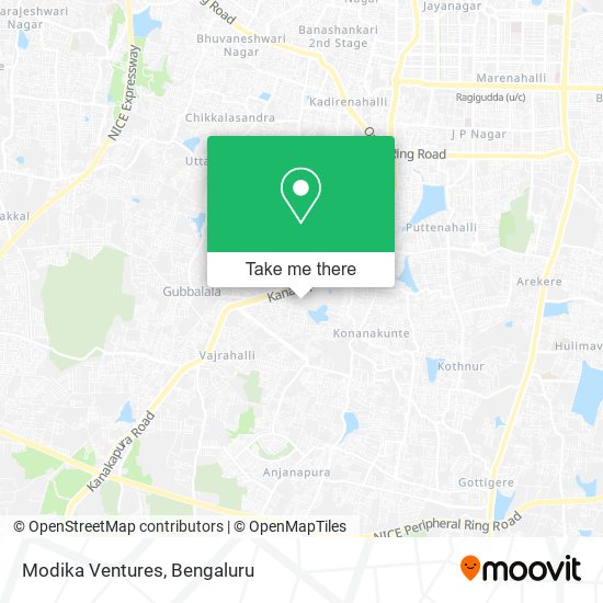 Modika Ventures map