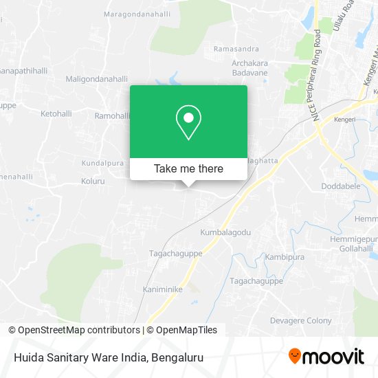 Huida Sanitary Ware India map