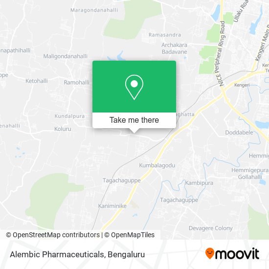 Alembic Pharmaceuticals map