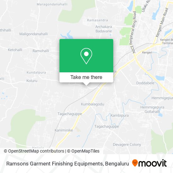 Ramsons Garment Finishing Equipments map