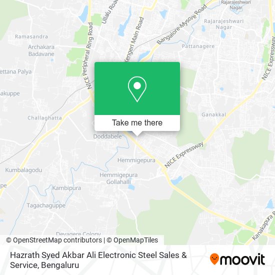 Hazrath Syed Akbar Ali Electronic Steel Sales & Service map