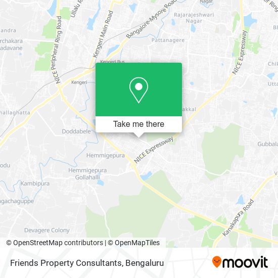 Friends Property Consultants map