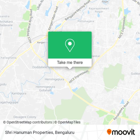 Shri Hanuman Properties map