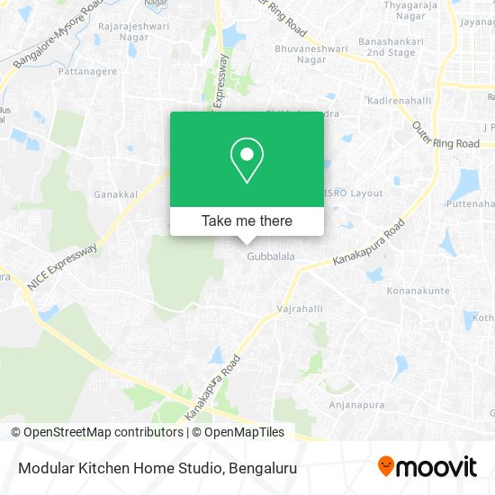 Modular Kitchen Home Studio map