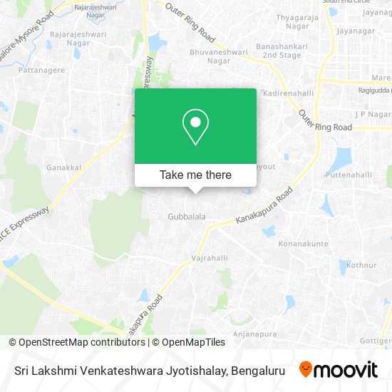 Sri Lakshmi Venkateshwara Jyotishalay map