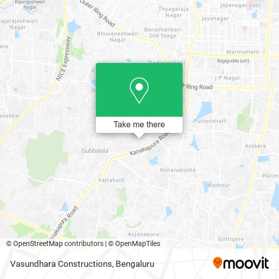Vasundhara Constructions map
