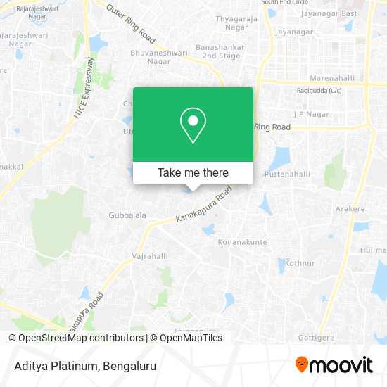 Aditya Platinum map