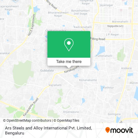 Ars Steels and Alloy International Pvt. Limited map