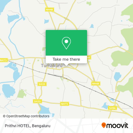 Prithvi HOTEL map