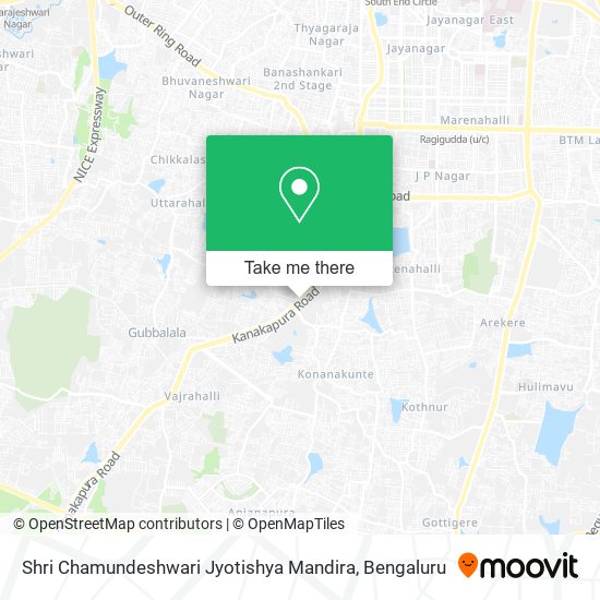 Shri Chamundeshwari Jyotishya Mandira map