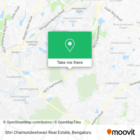Shri Chamundeshwari Real Estate map