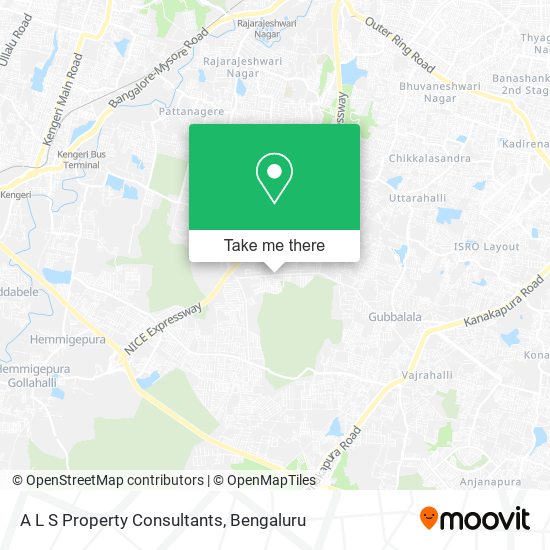 A L S Property Consultants map