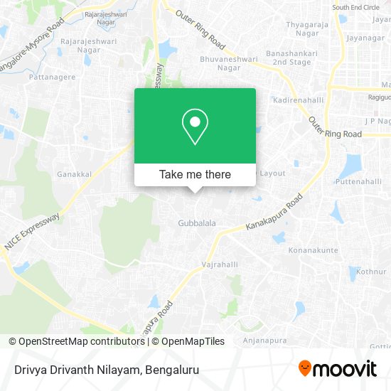 Drivya Drivanth Nilayam map