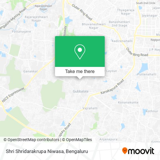 Shri Shridarakrupa Niwasa map