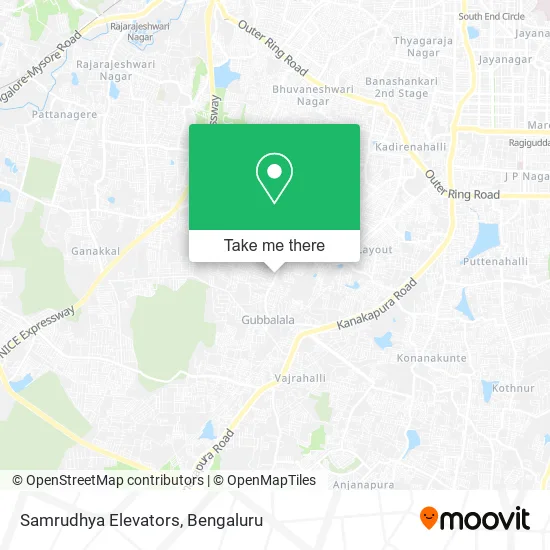 Samrudhya Elevators map