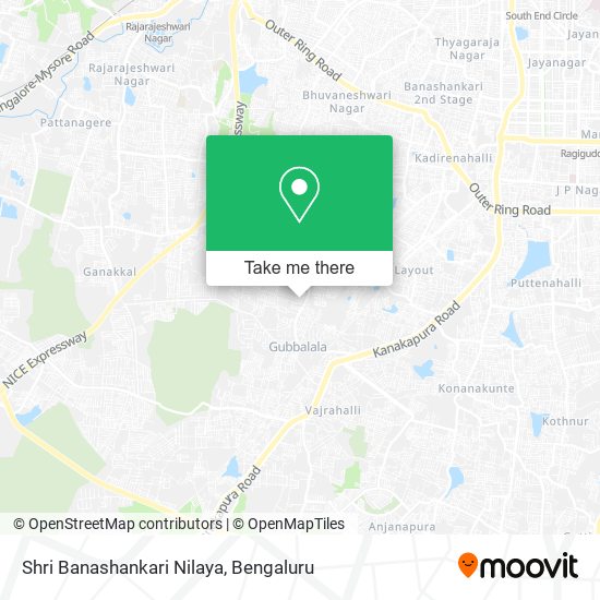 Shri Banashankari Nilaya map